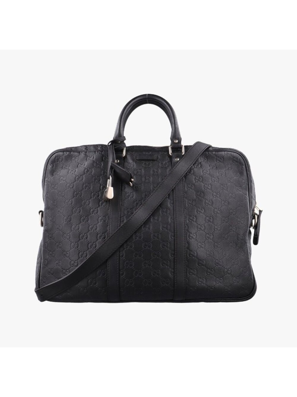 Gucci Diamante Black Leather